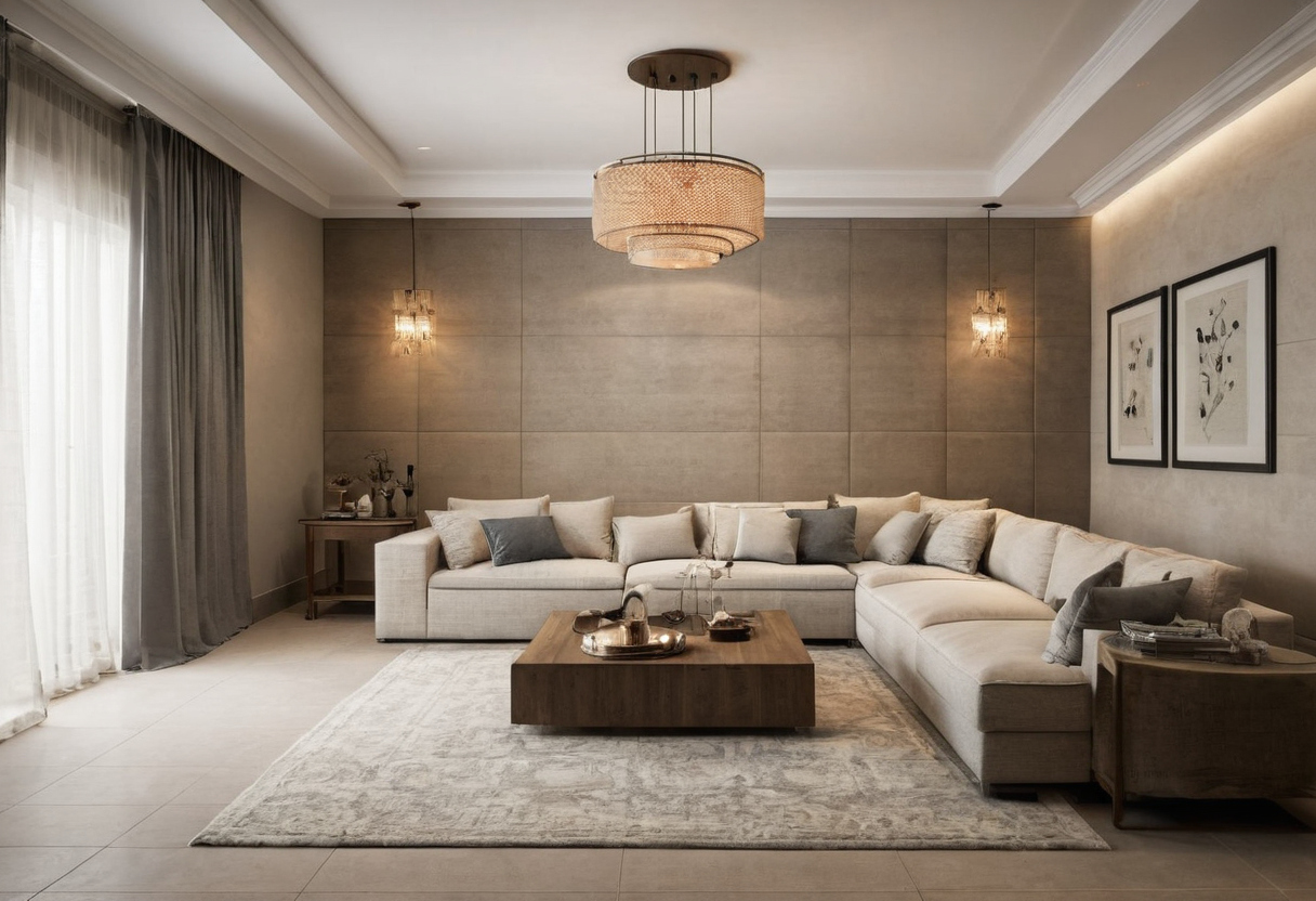 Majlis durability depends on upholstery construction as much as fabric choice shown in a luxury residential interior